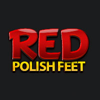 Red Polish Feet